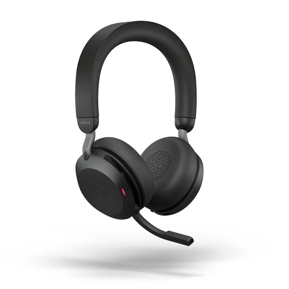 Jabra Evolve2 75 MS Stereo USB-C Headset mit Ladestation Link380c Schwarz 27599-999-889