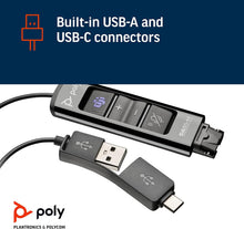 Poly DA85-M Wideband QD auf USB-Adapter Teams (USB-A & USB-C) 786C8AA