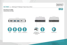 Digitus USB Type-C Multiport Travel Dock DA-70867