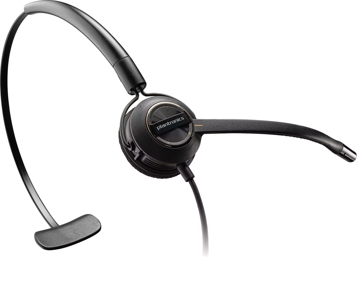 Plantronics - Poly EncorePro HW540 Convertible Mono QD 4 Pin Headset
