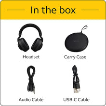 Jabra Elite 85h Over-Ear Kopfhörer Bluetooth 3,5mm Klinke USB-C Titanium/Schwarz 100-99030000-60