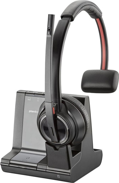Plantronics Poly Savi W8210-M UC Mono Schwarz 207322-02
