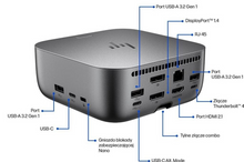 HP G6 Thunderbolt 4 Ultra Dockingstation 180W P15368-001 9X481UT#ABB