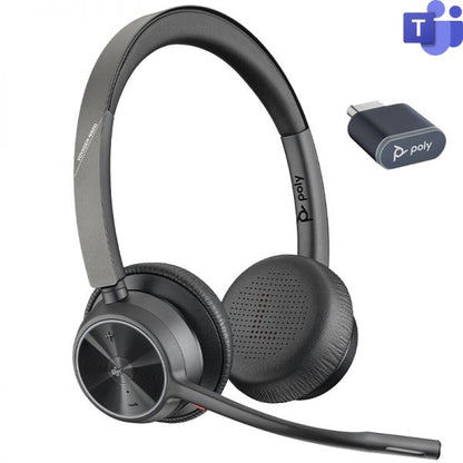 Plantronics Voyager 4320 UC MS USB-C Headset MIT Ladestation 77Z31AA