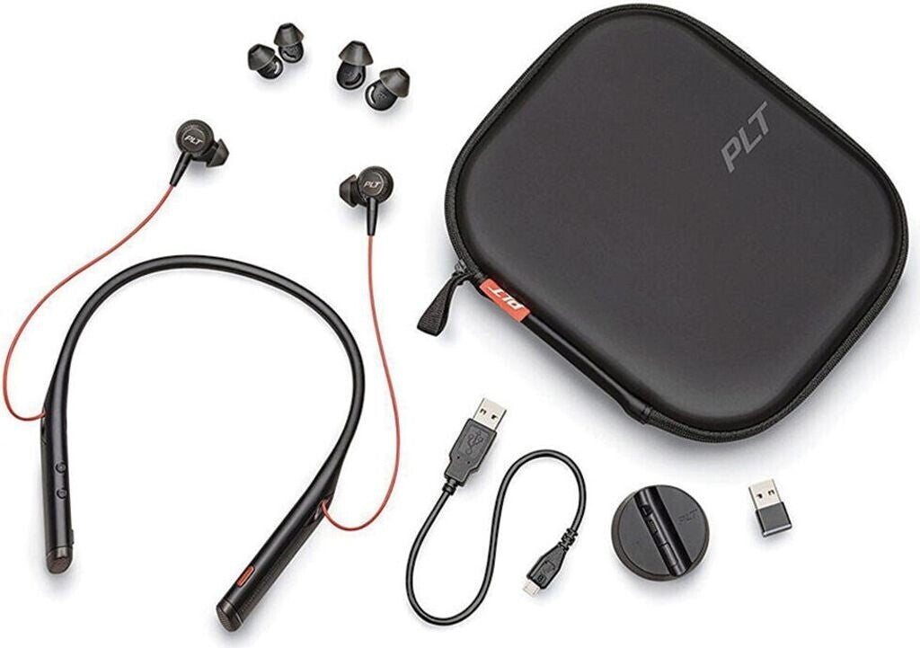 Plantronics Voyager 6200 UC USB-A B6200 Kopfhörer schwarz 208748-01
