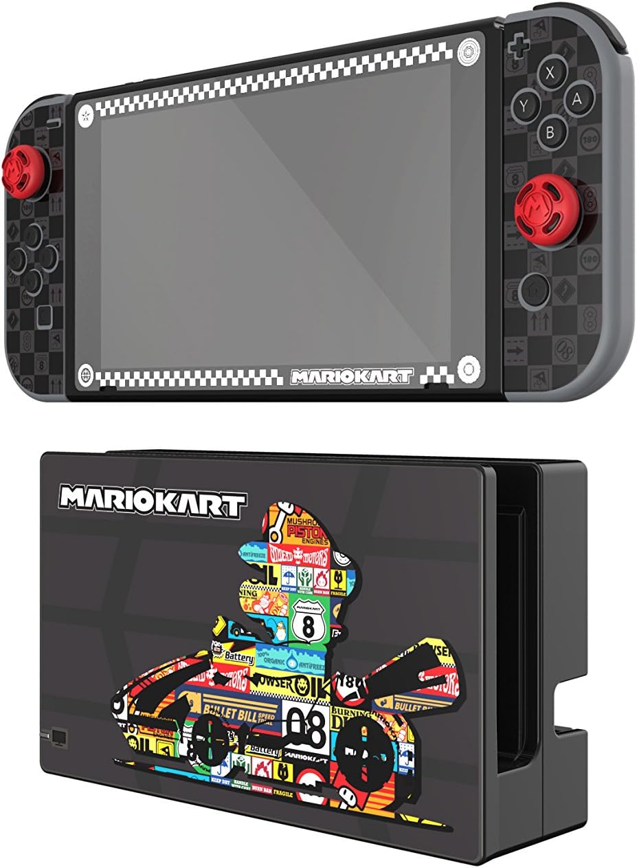 Nintendo Switch Play and Protect Skin Mario Kart