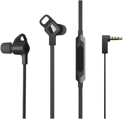 HP OMEN Dyad Gaming Earbuds (Dual-Treiber-Technologie, 3 verschiedene In-Ear-Aufsätze, integrierte Bedienelemente, 3,5mm Klinke) schwarz