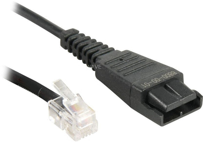 Jabra Anschlusskabel QD auf RJ10 8800-00-01