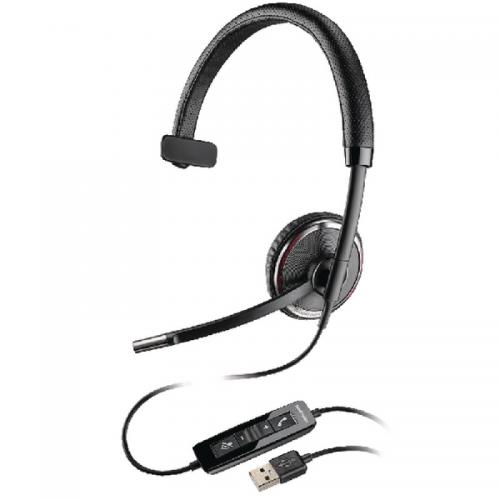 Plantronics Blackwire 5210 Mono USB-A Over-Ear Kopfhörer Schwarz 207577-01