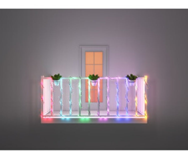 WIZ Smart Fairy Light Color 20m - Lichterkette mit 160 LEDs, 16 Mio. Farben - App Steuerung, 9290041012