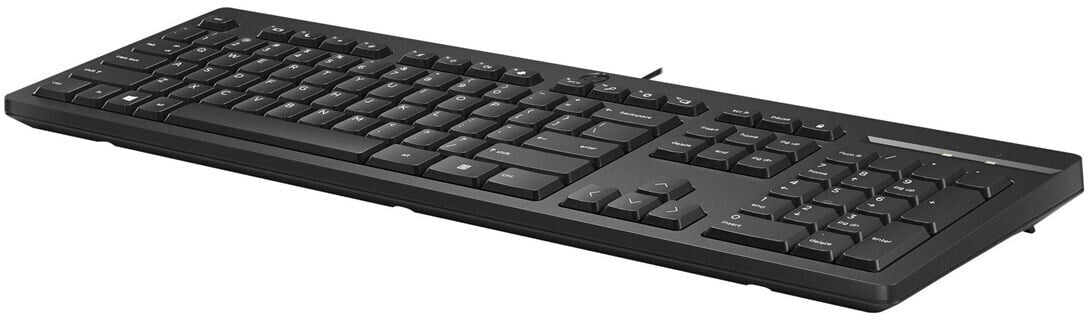 HP 125 Kabelgebundene Tastatur Deutsch Schwarz mit USB-Anschluss