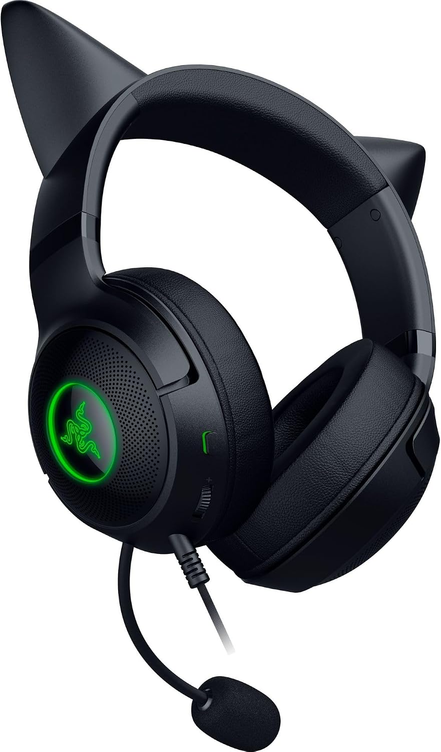 Razer Kraken Kitty V2 Edition Schwarz - Kabelgebundenes RGB USB Gaming Headset