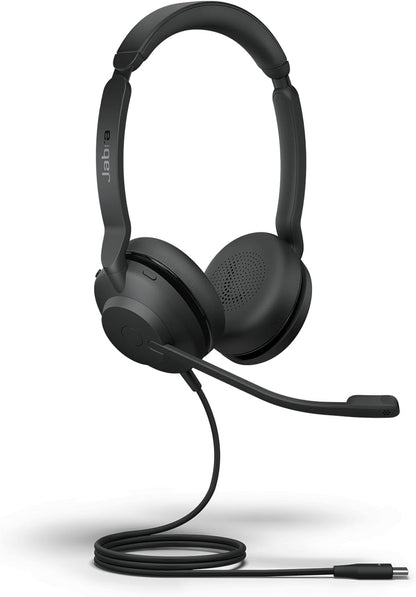 Jabra CONNECT 4H USB-C Stereo Headset Schwarz 100-55930000-60