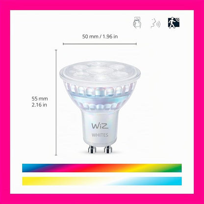 Wiz steuerbare weiße + farbige Lampe 4,7 Watt 2er Pack 9290037723