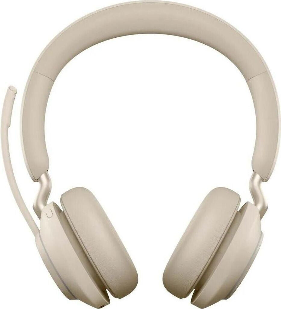 Jabra Evolve2 65 MS Stereo USB-C Headset Link380c Beige 26599-999-898