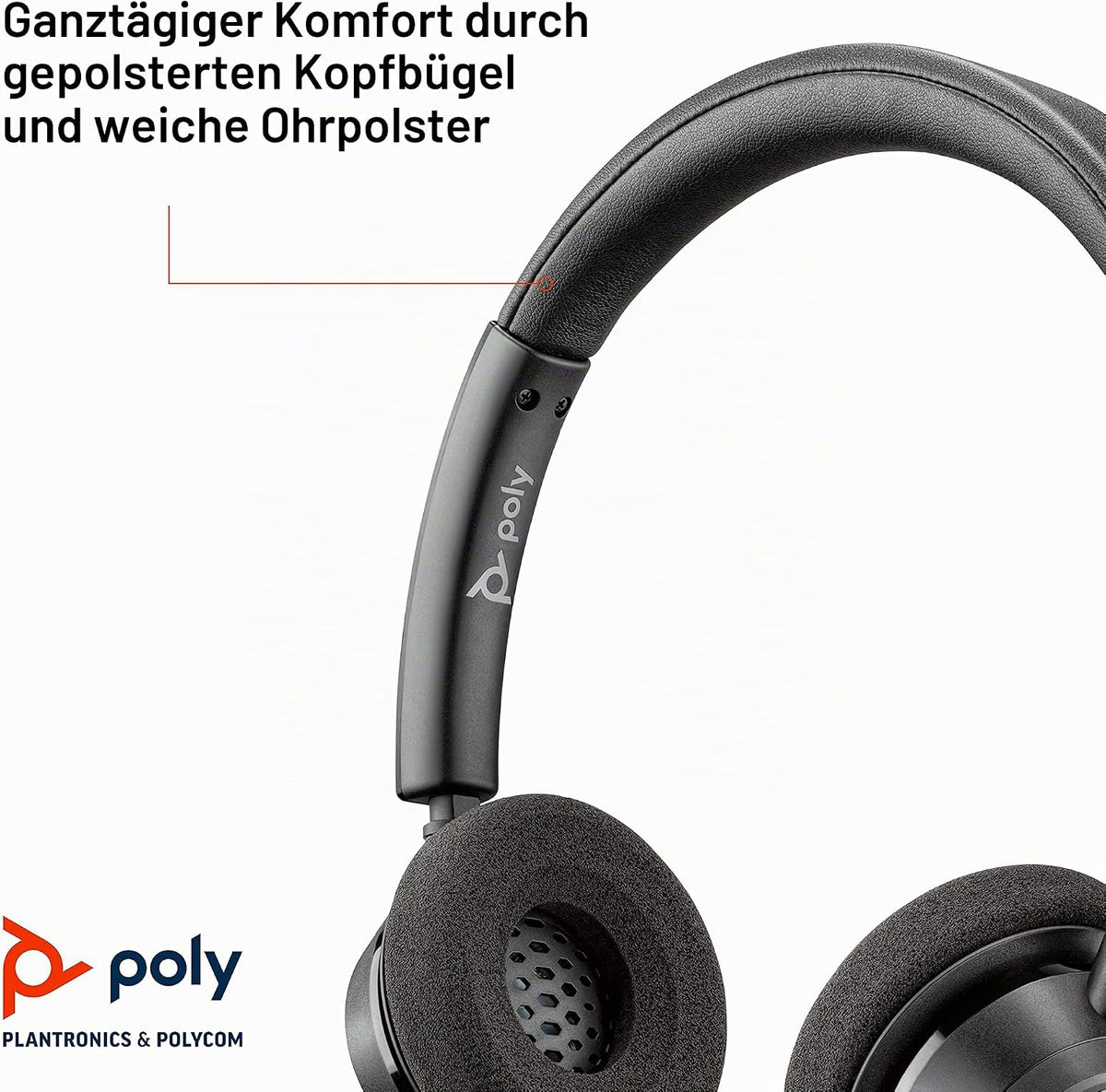 Poly Blackwire 3320 USB-A Stereo Headset BW3320-M