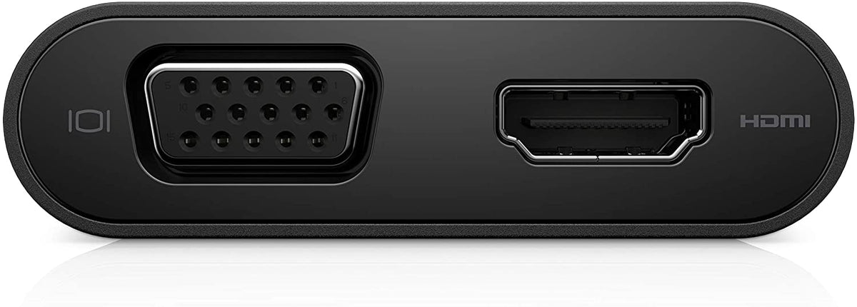 DELL DA200 USB-C 4-in-1 Travel Adapter  – HDMI, VGA, USB 3.0, Gigabit-Ethernet
