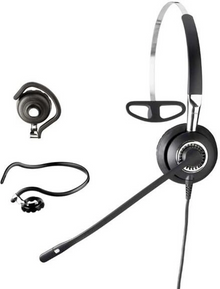 Jabra Biz 2400 Mono MS USB-A  On-Ear Wideband 3 in 1 Headset 2496-823-104