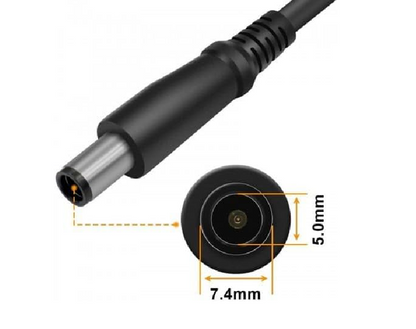 DELL 65W 7,4mm x 5mm Netzteil Ladegerät 65 Watt inkl. Stromkabel