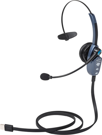 BlueParrott B250-XTS, Kabellos, Car/Home office, 150 - 6800 Hz, 71 g, Kopfhörer, Schwarz, Blau