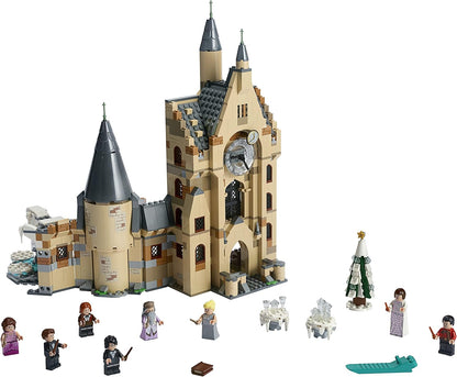 LEGO 75948 Harry Potter Schloss Hogwarts Uhrenturm Spielzeug kompatibel mit der Großen Halle und der Peitschenden Weide Sets