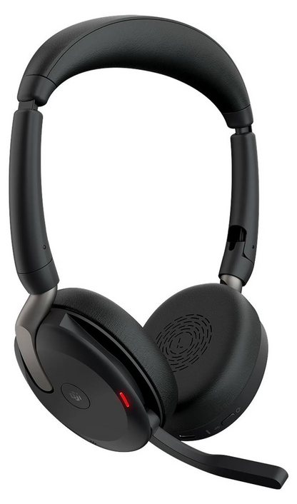 Jabra Evolve2 65 Flex UC USB-C Stereo Headset Link380c Schwarz 26699-989-899