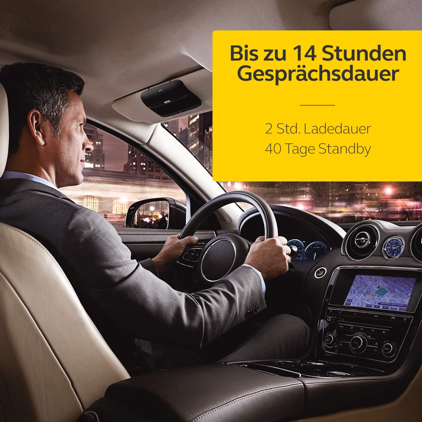 Jabra Freeway Bluetooth KFZ Freisprecheinrichtung 100-4600000-02 HFS100