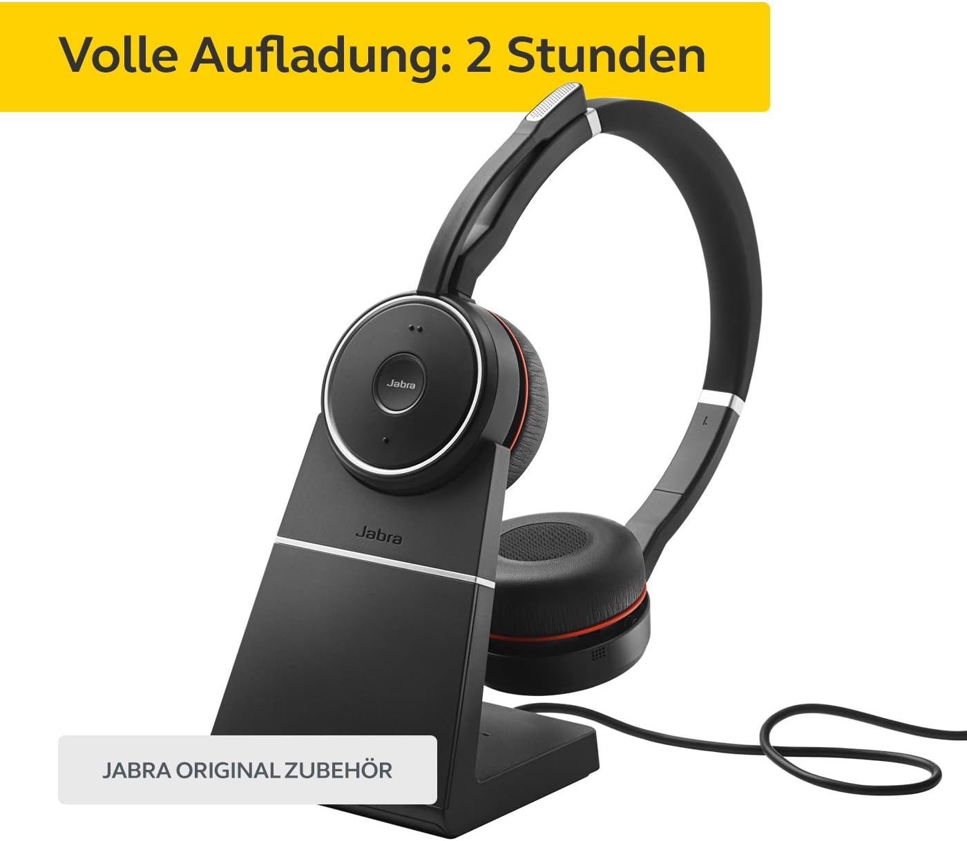 Jabra Evolve 75 / 75 SE Deskstand Ladestation Schwarz E75 14207-40