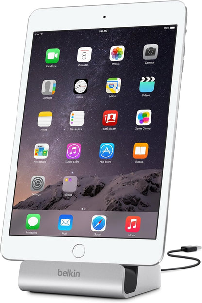 Belkin Express Dock (1,2 m, integriertem USB-Kabel, geeignet für iPad, iPhone 8/8 Plus, iPhone X, iPhone 6/6s/6 Plus/6s Plus, iPhone 7/7 Plus, iPhone SE)