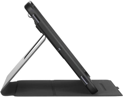 Targus Click-In Hülle für Samsung Galaxy Tab S7 11" und Tab S8 11" - Schwarz Magnetische S Pen-Halterung mit Ladekapazität THZ876GL