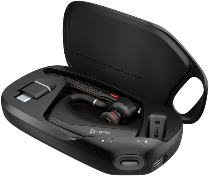 Poly Voyager Legend 50 UC - USB-C Bluetooth BT700 USB-C Adapter, Mikrofon NoiseBlockAI