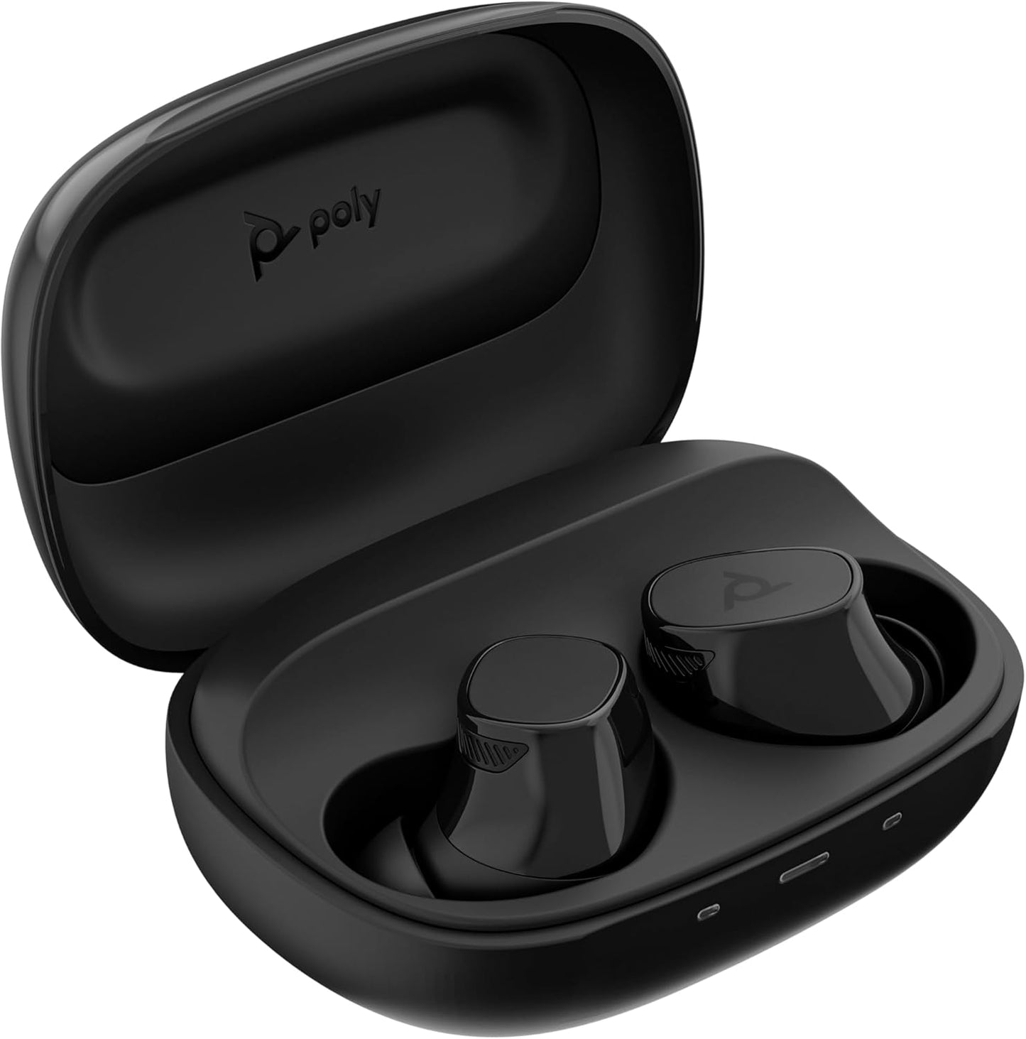 Poly Voyager Free 20 - True Wireless-Kopfhörer mit Mikrofon - im Ohr - Bluetooth - aktive Rauschunterdrückung - Schwarz