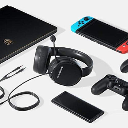 SteelSeries Arctis 1 All-Platform Gaming Over Ear Headset kabelgebunden Stereo Schwarz Mikrofon-Rauschunterdrückung, No