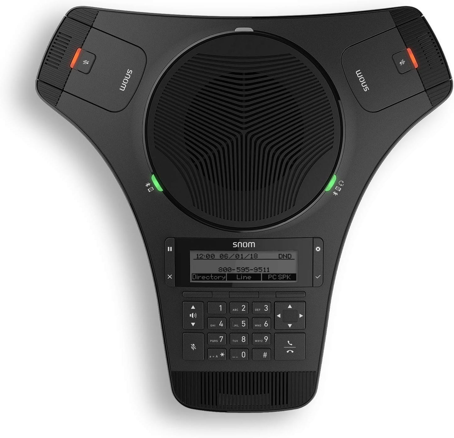 SNOM C520-WiMi Konferenz Telefon mit 2 abnehmbaren Mikrofonen
