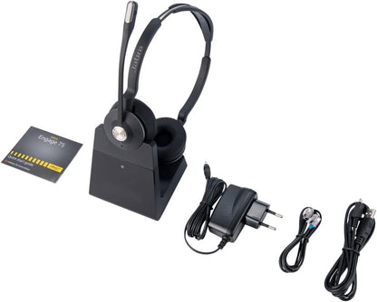 Jabra Engage 75 Stereo On-Ear Dect Headset mit Basisstation 9559-583-111