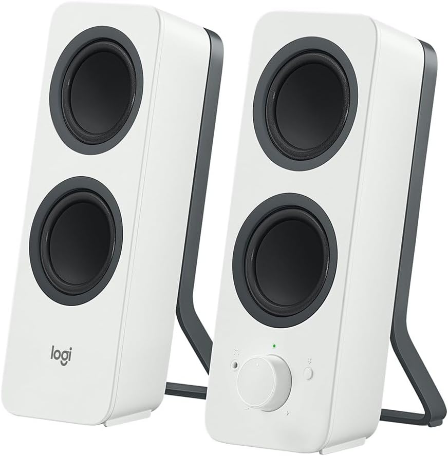 Logitech Z207 Kabellose PC-Lautsprecher Weiß 980-001292