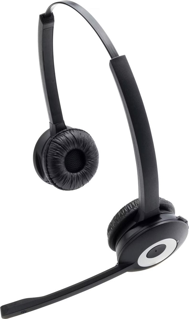Jabra Pro 930 Duo MS – Professionelles schnurloses DECT-Headset für Softphones