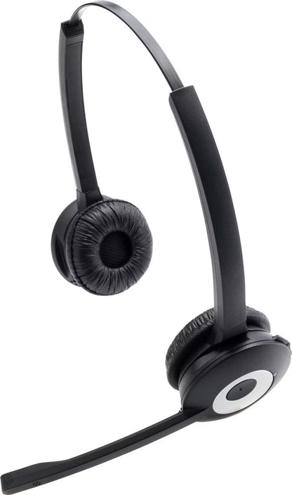 Jabra Pro 930 Duo MS – Professionelles schnurloses DECT-Headset für Softphones