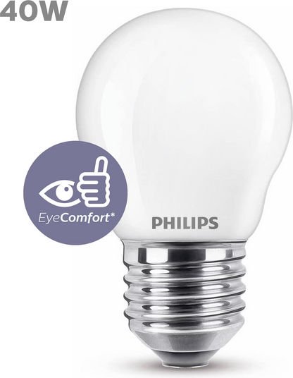 Philips LED Leuchtmittel Classic Lampe 40W E27 470lm 4000K kaltweiß NEU