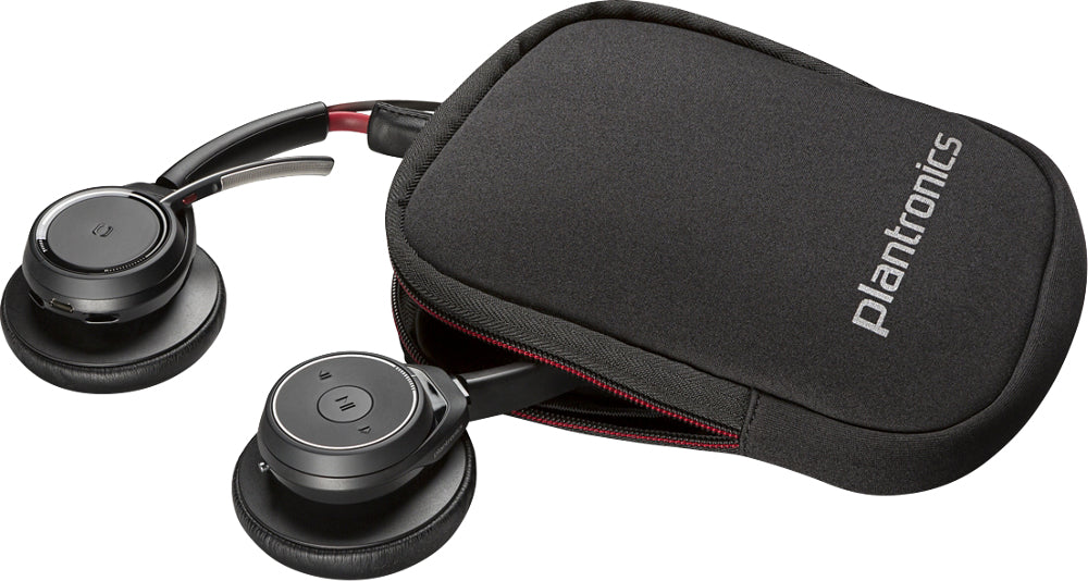 Plantronics Poly Voyager Focus UC MS B825-M Stereo USB-A Headset OHNE Ladestation 202652-104