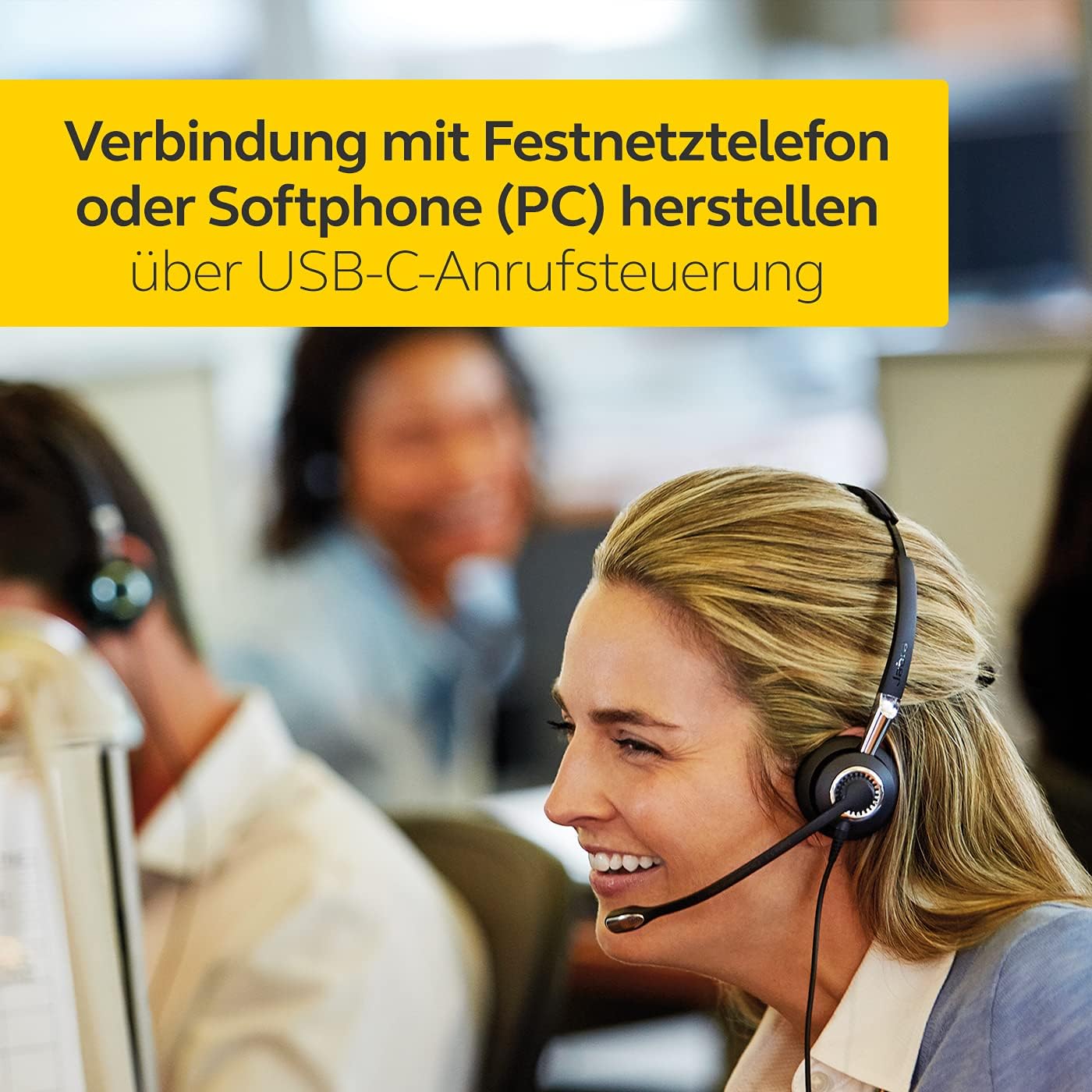 Jabra Biz 2400 II Duo USB-A Headset Q711383 2499-829-309