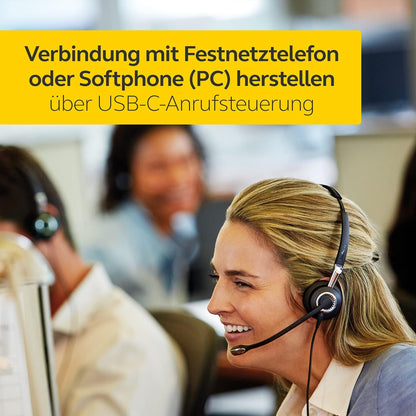 Jabra Biz 2400 II Duo USB-A Headset Q711383 2499-829-309