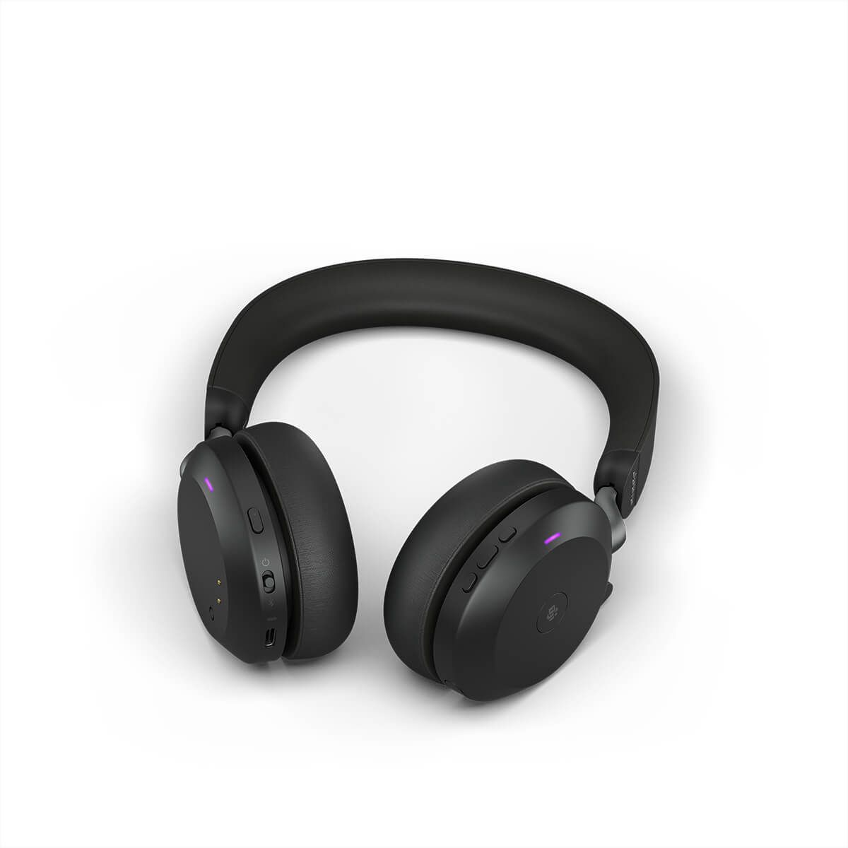 Jabra Evolve2 75 MS Stereo USB-A Headset Link380a Schwarz 27599-999-999