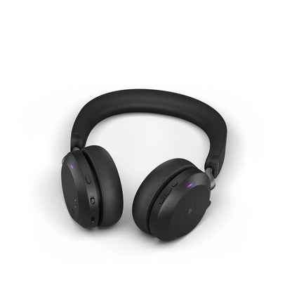 Jabra Evolve2 75 MS Stereo USB-A Headset Link380a Schwarz 27599-999-999