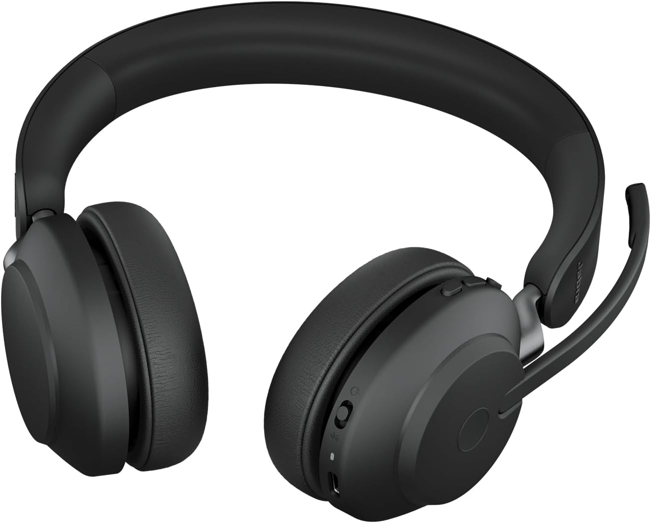 Jabra Evolve2 65 UC Stereo USB-A Headset Link380a Schwarz 26599-989-999