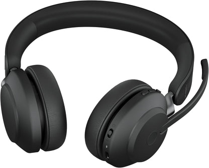Jabra Evolve2 65 UC Stereo USB-A Headset Link380a Schwarz 26599-989-999