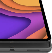 Logitech Folio Touch iPad 11 Pro Hülle Italienisches QWERTY-Layout - Grau