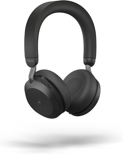 Jabra Evolve2 75 MS Stereo USB-C Headset Link380c Schwarz 27599-999-899