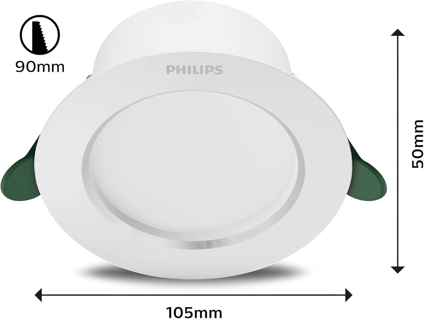 Philips LED Spot Diamond Cut in Weiß 2,2W 180lm 3000K weiß