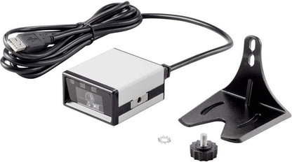 Renkforce FS5022J 2D Barcode-Scanner Kabelgebunden 2D Imager Silber, Schwarz Desktop-Scanner (Stationär) USB